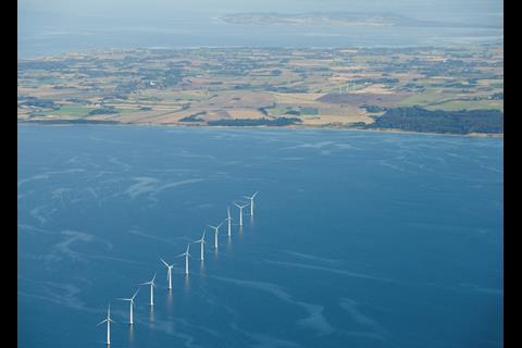 Samsoe OWF, offshore Denmark